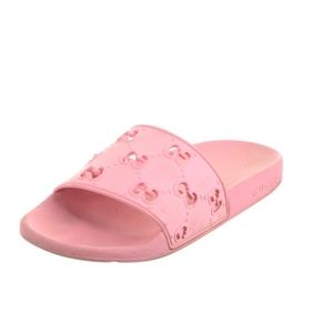 Pink Gucci Slides